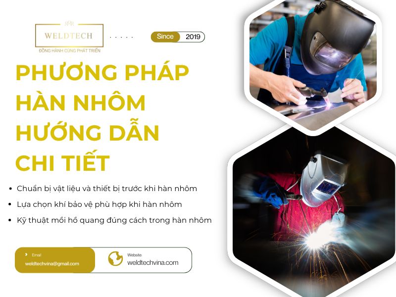 Phương pháp hàn nhôm, hướng dẫn chi tiết