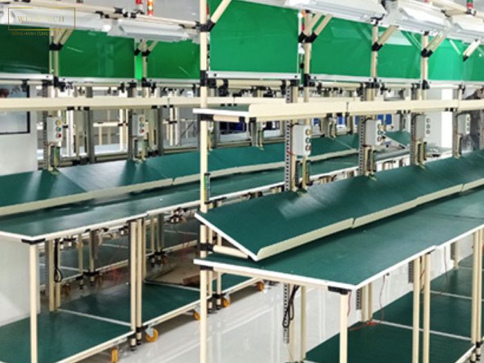 Vì sao nên chọn bàn thao tác lắp ráp của Weldtech Việt Nam?