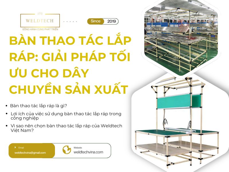 Bàn thao tác lắp ráp