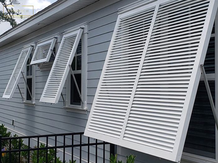 Ưu điểm vượt trội của cửa chớp nhôm