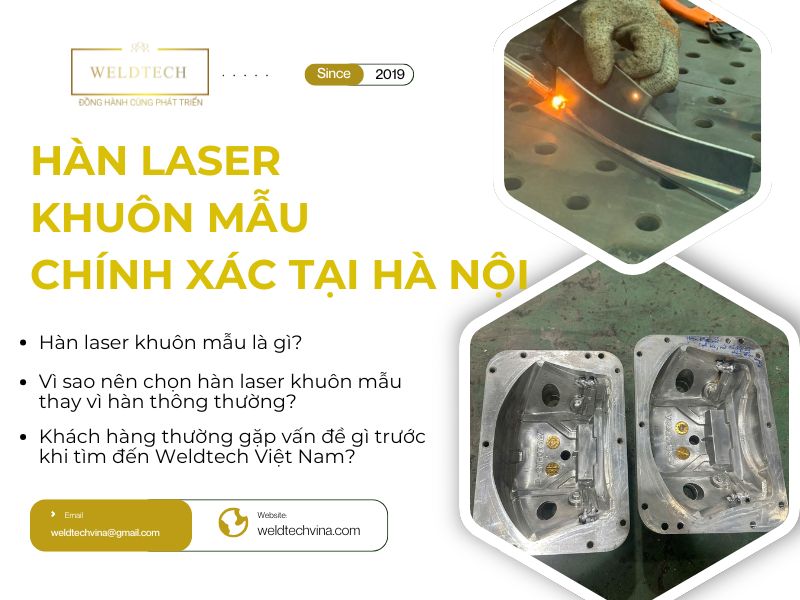 Hàn laser khuôn mẫu chính xác tại Hà Nội