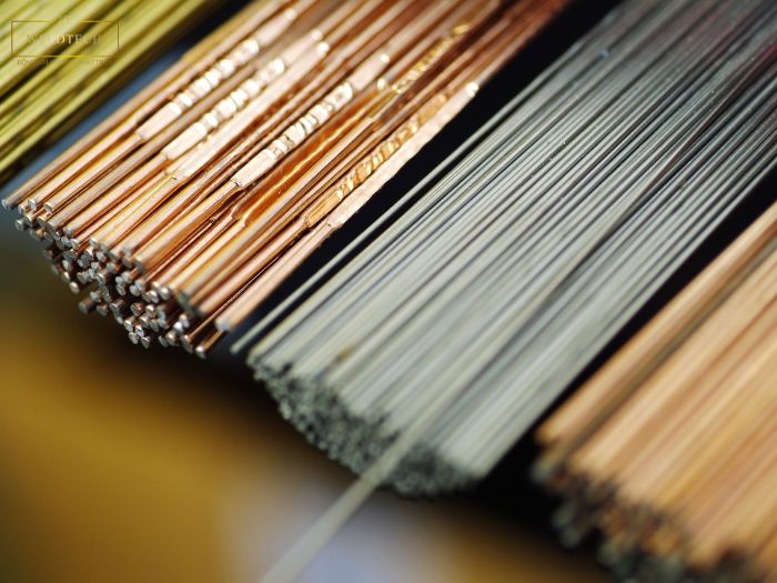 Vật liệu & que hàn đồng phù hợp